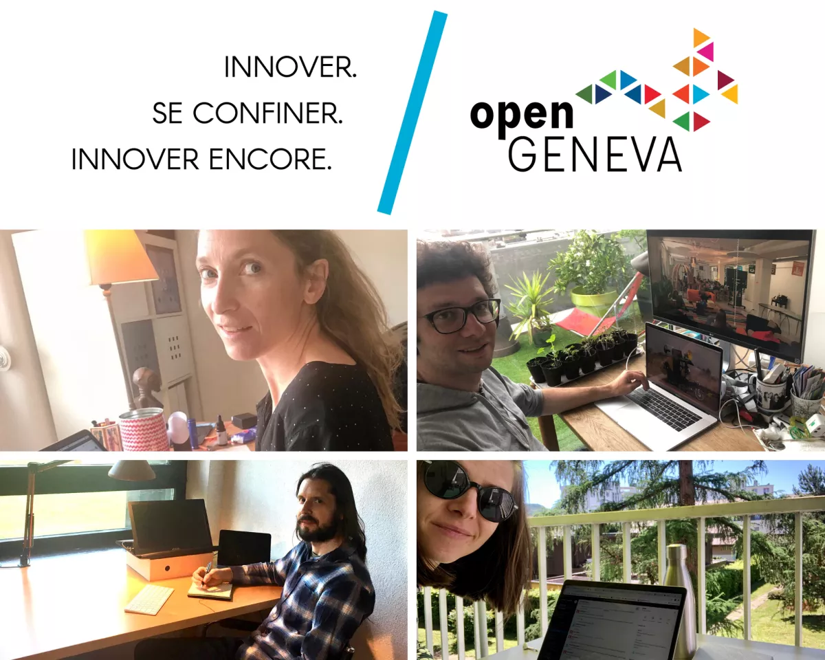 Innover. Se confiner. Innover encore : telle aura été la devise d’Open Geneva pendant la crise du covid-19 !