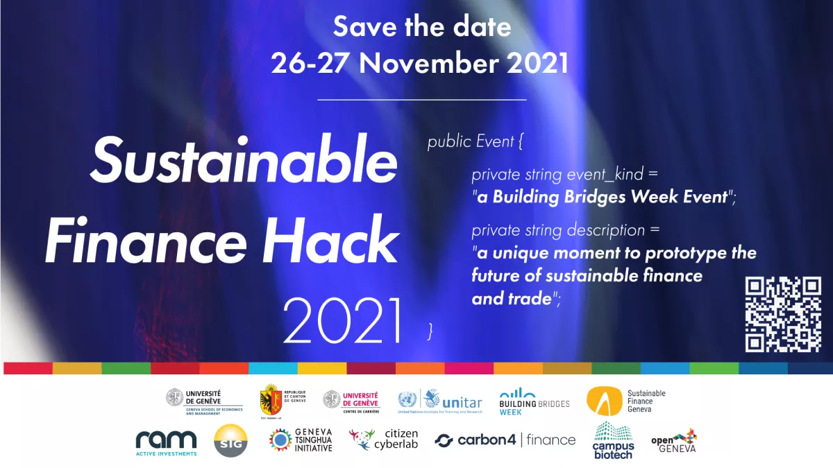 Sustainable Finance Hack: Bold innovations in Sustainable Finance need Collective Intelligence