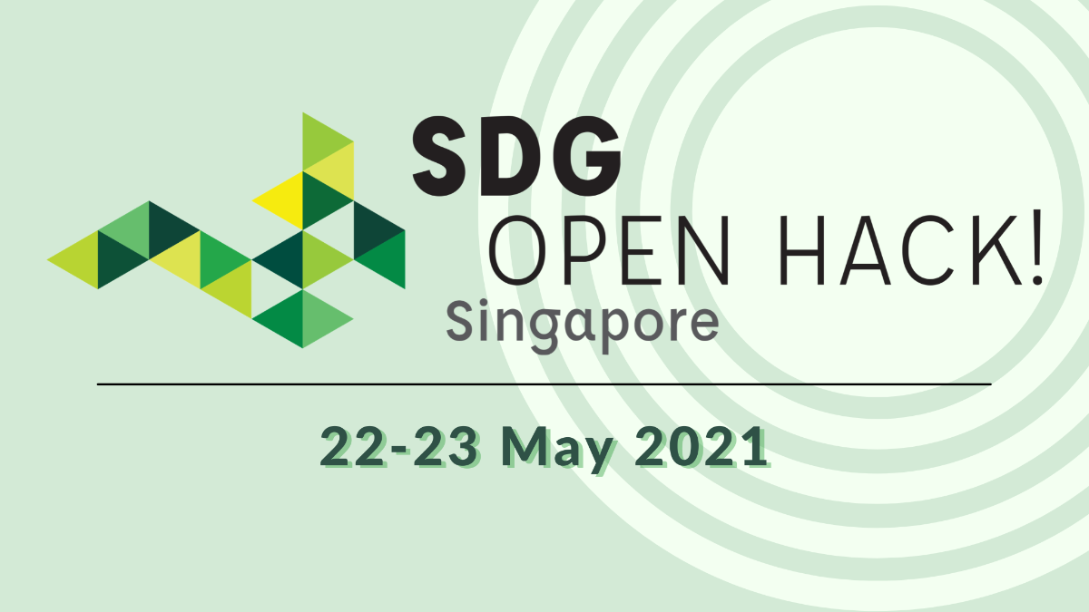 Open Geneva gets replicated once again in Singapore under the name SDG Open Hack! Singapore